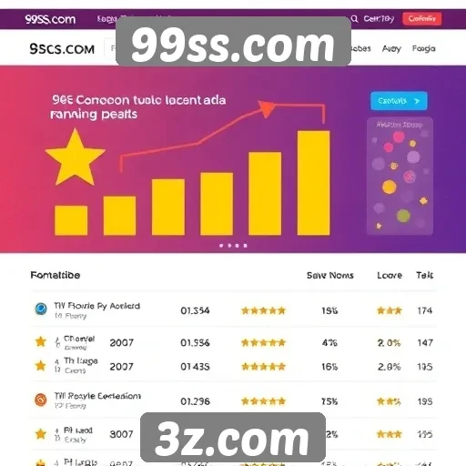 Desempenho do site 99ss.com em rankings de popularidade